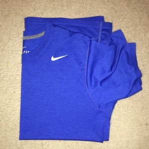 Men's Nike Blue T-Shirt